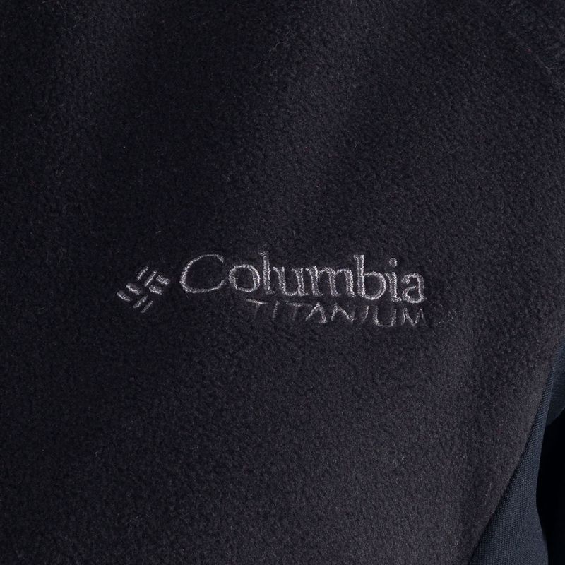 Columbia women's Titan Pass 2.0 II fleece sweatshirt black 1866451 5