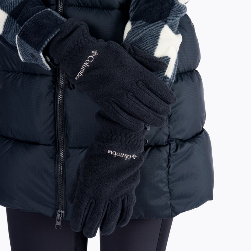 Columbia Fast Trek women's trekking gloves black 1859941 2