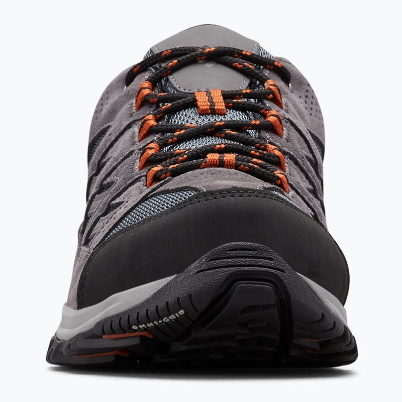 Columbia Crestwood graphite/dark adobe men's hiking boots 8