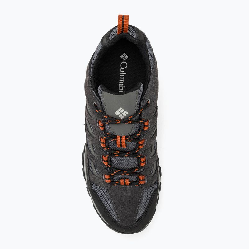 Columbia Crestwood graphite/dark adobe men's hiking boots 5