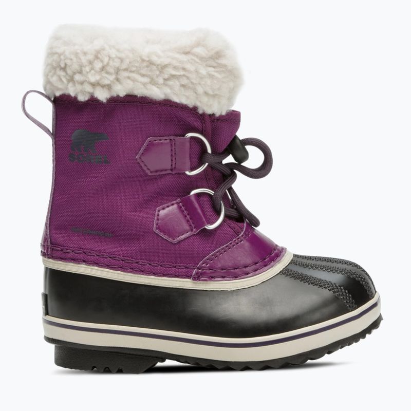 Children's trekking boots Sorel Yoot Pac Nylon Wp wild iris/dark plum 7