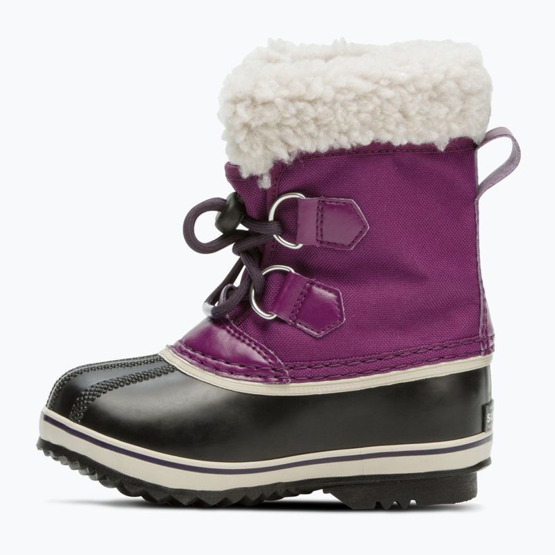 Children's trekking boots Sorel Yoot Pac Nylon Wp wild iris/dark plum 8