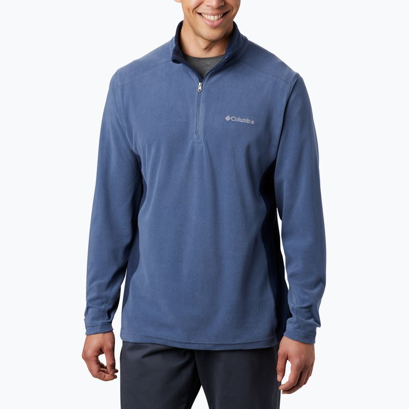 Columbia Klamath Range II HZ dark mountain / collegiate navy men's fleece sweatshirt