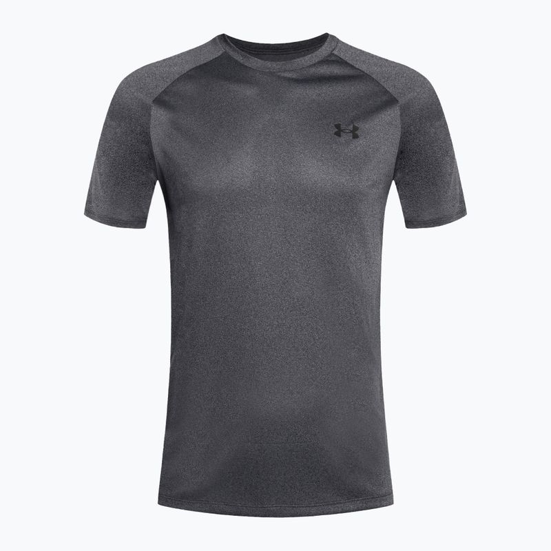 Under Armour Tech 2.0 carbon heather/black men's training t-shirt 4