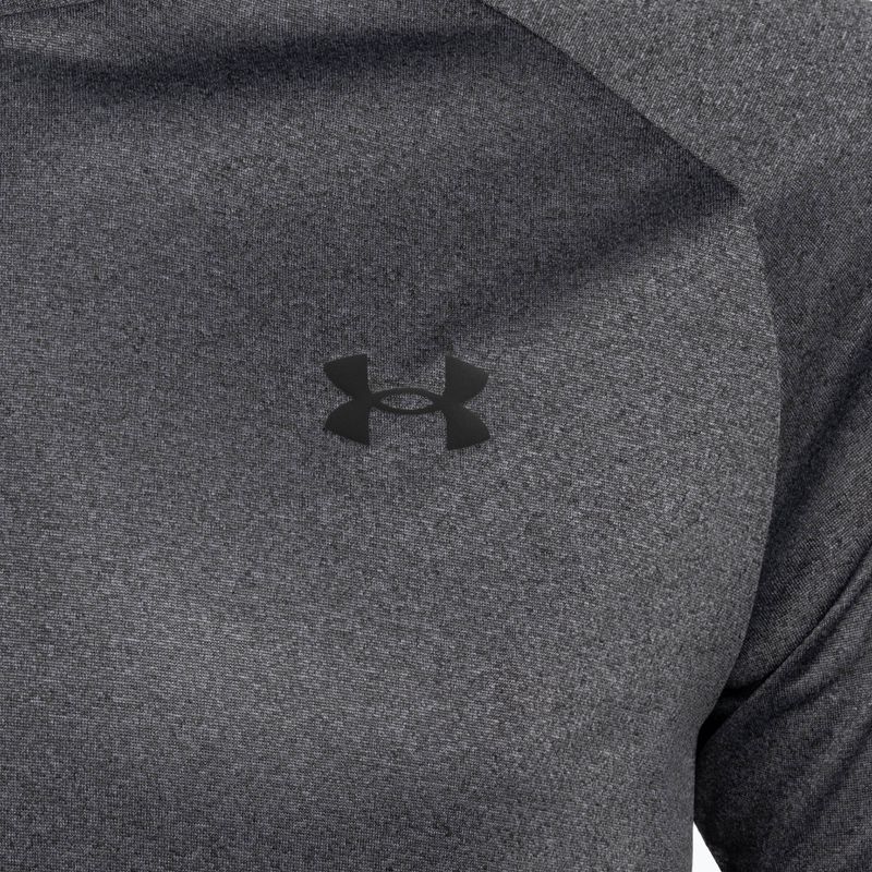 Under Armour Tech 2.0 carbon heather/black men's training t-shirt 6