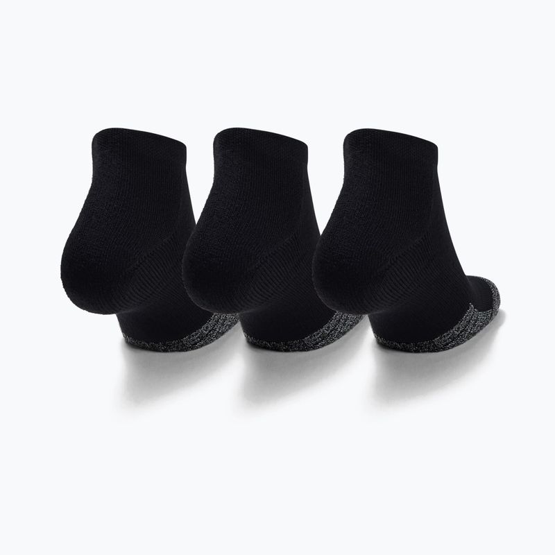 Under Armour Heatgear Low Cut sports socks 3 pairs black 1346753 9