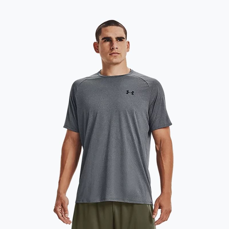 Under Armour men's training t-shirt UA Tech 2.0 SS Tee Novelty grey 1345317 7
