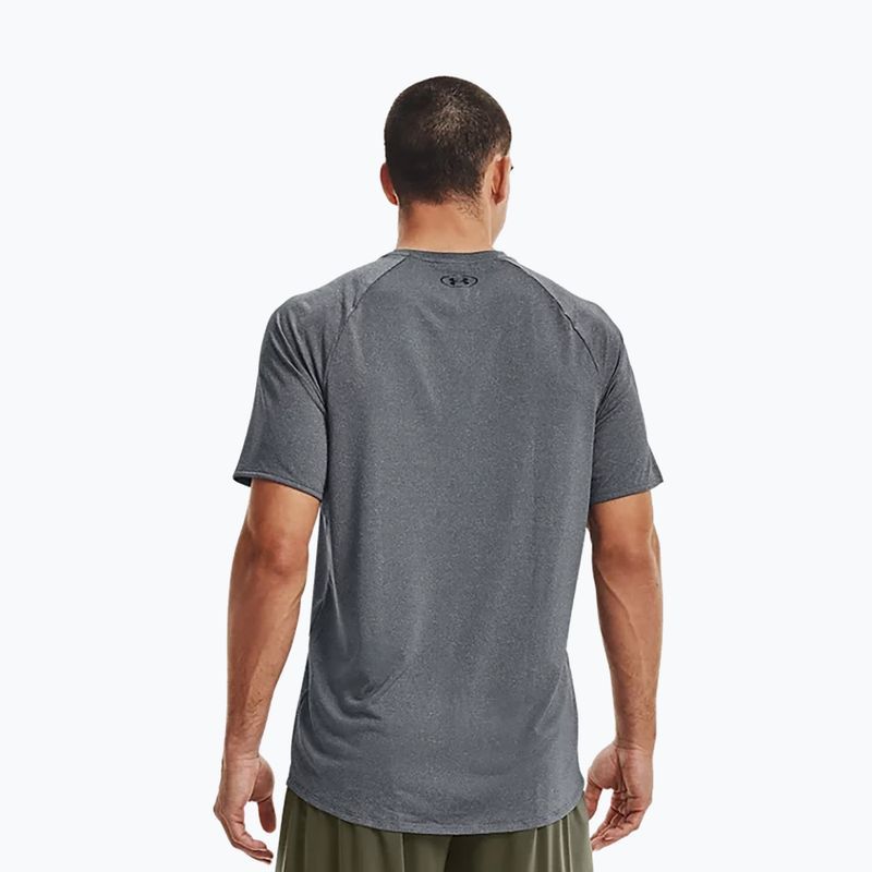 Under Armour men's training t-shirt UA Tech 2.0 SS Tee Novelty grey 1345317 8