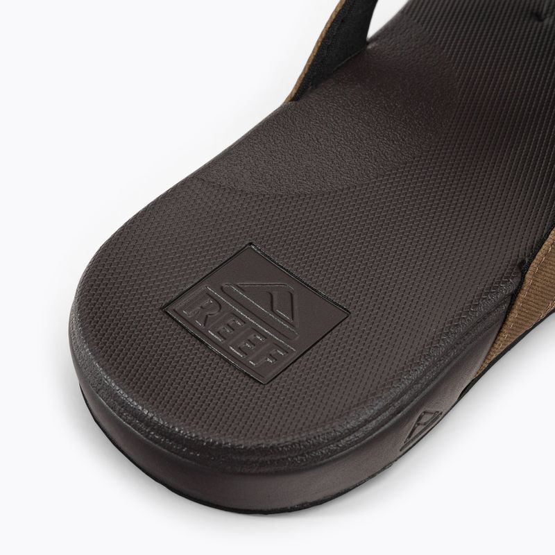 REEF Cushion Phantom men's flip flops brown and black RF0A3FDIBTN 8