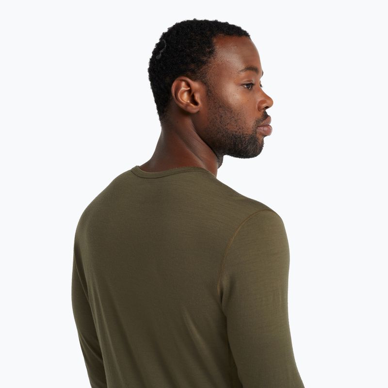 Men's thermal top icebreaker 200 Oasis Crewe loden 5