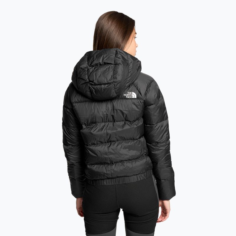 Women's down jacket The North Face Hyalite Down Hoodie black 2