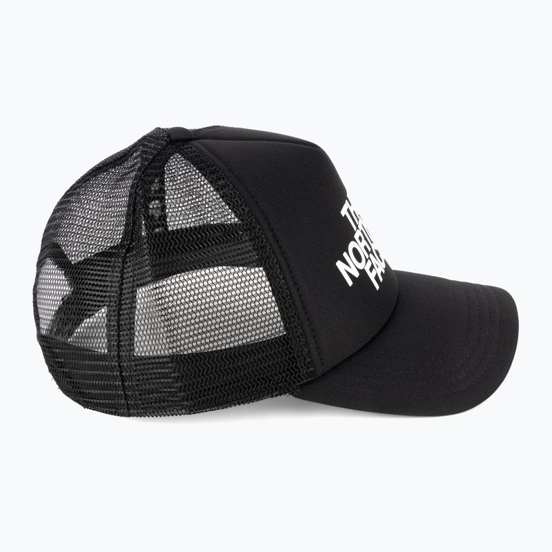The North Face TNF Logo Trucker baseball cap black NF0A3FM3KY41 2