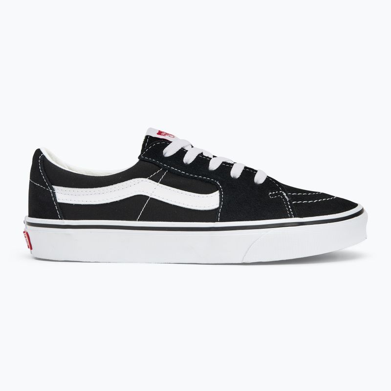 Vans UA Sk8-Low black/ true white shoes 2