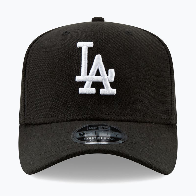 New Era MLB 9Fifty Stretch Snap Los Angeles Dodgers black cap 2