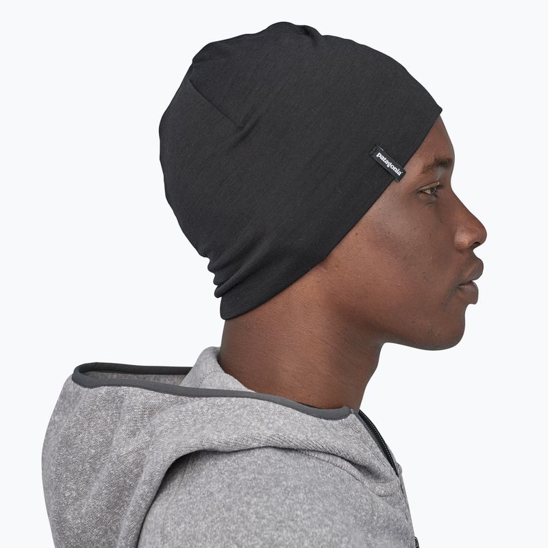 Patagonia Overlook Merino Wool Liner Beanie black 4