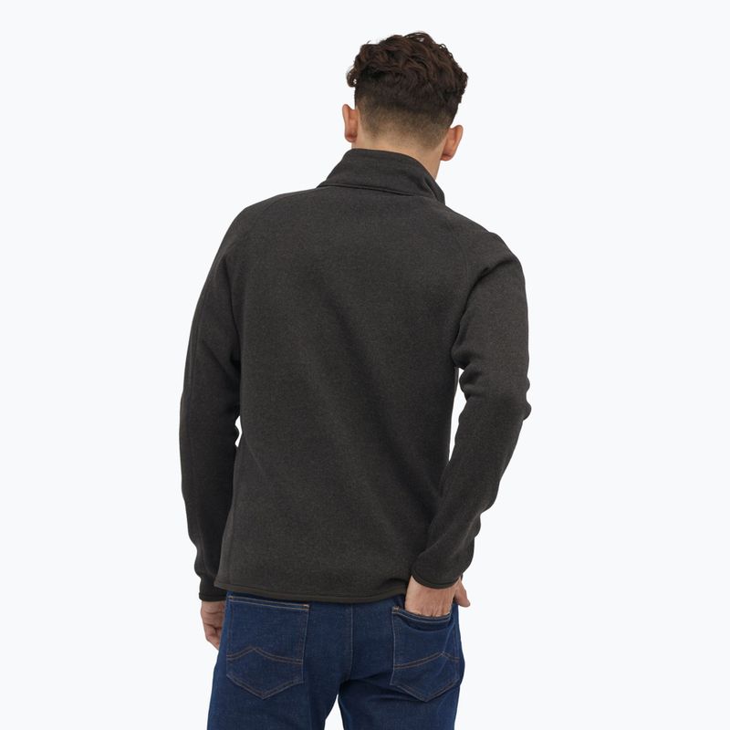 Men's Patagonia Better Sweater Fleece trekking sweatshirt black 2