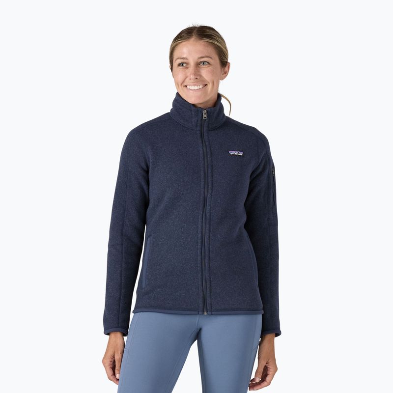 Women's trekking sweatshirt Patagonia Better Sweater Fleece new navy