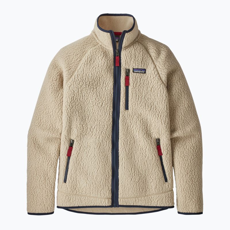 Men's Patagonia Retro Pile el cap khaki fleece sweatshirt 3