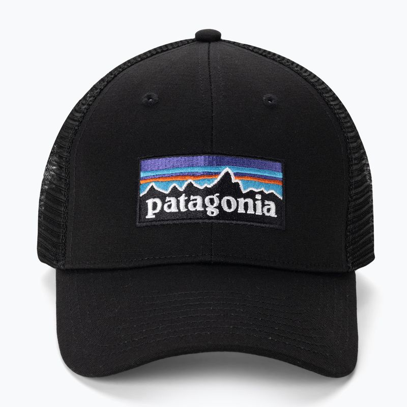 Patagonia P-6 Logo LoPro Trucker cap black 4