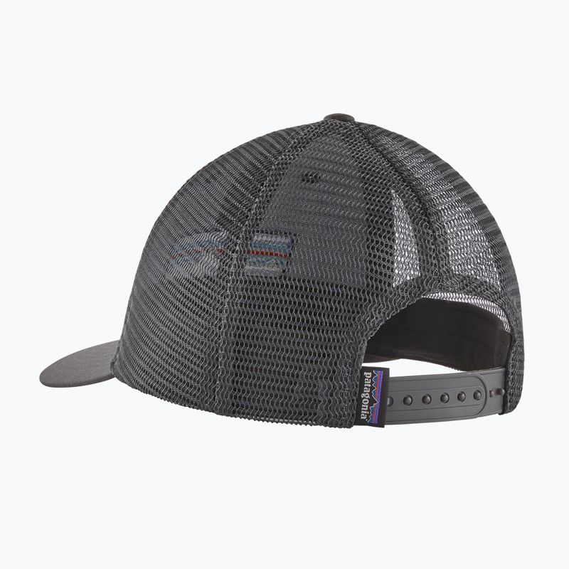 Patagonia P-6 Logo LoPro Trucker cap forge grey 2
