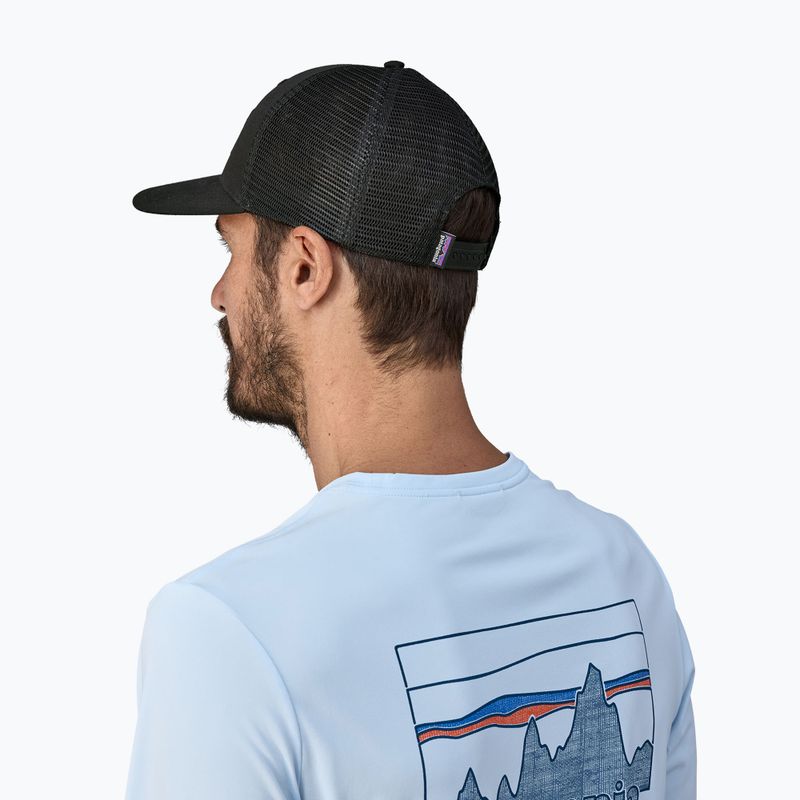Patagonia P-6 Logo Trucker cap black 8