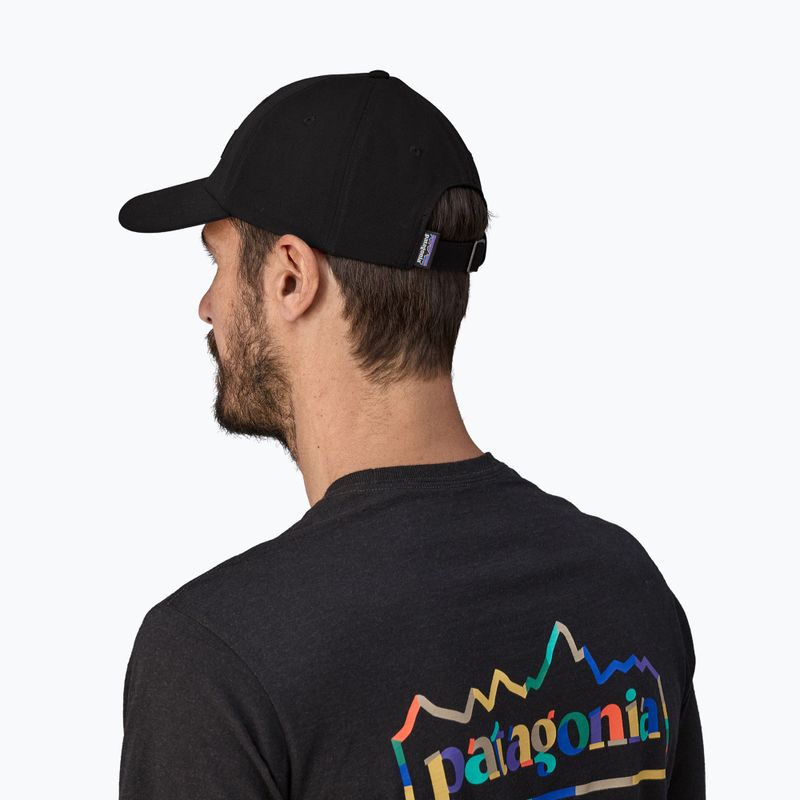 Patagonia P-6 Logo Trucker cap black 8