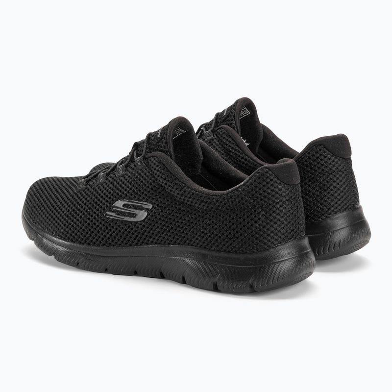 Women's training shoes SKECHERS Summits black 3