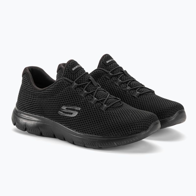 Women's training shoes SKECHERS Summits black 4