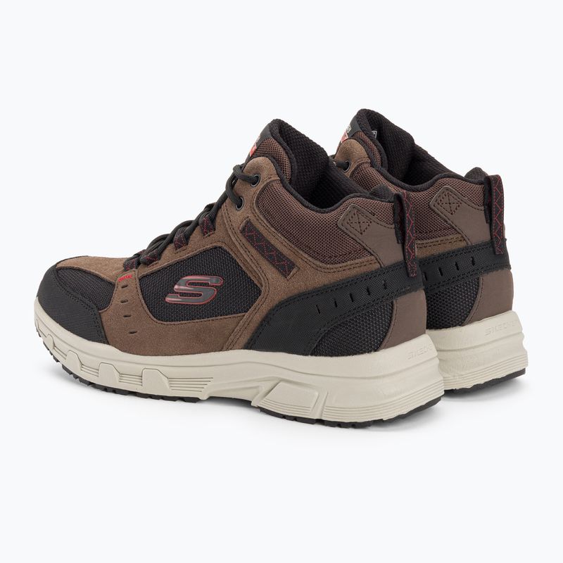 SKECHERS Oak Canyon Ironhide chocolate men's trekking shoes 3