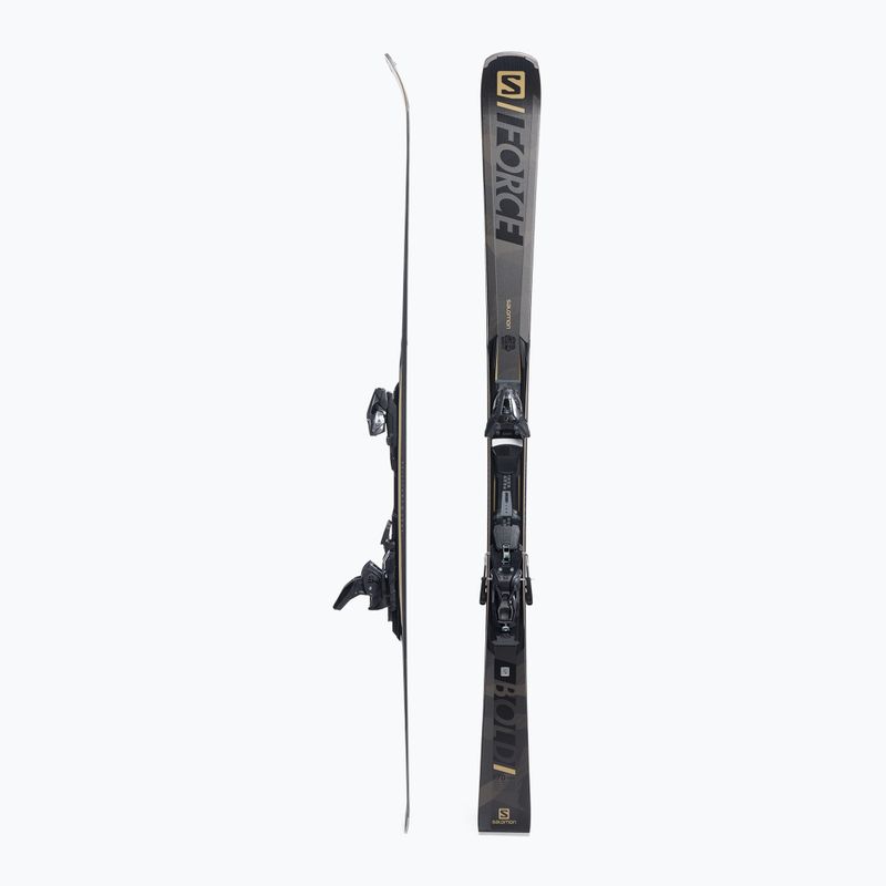 Salomon S Force Ti Bold + Z12 downhill skis black L41675400 2
