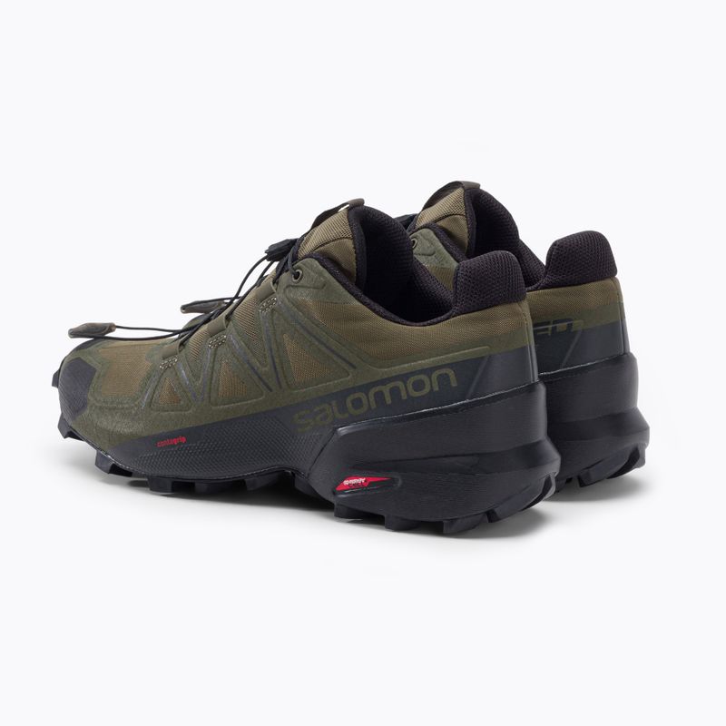 Salomon Speedcross 5 Wide green men's trail shoes L40981300 3