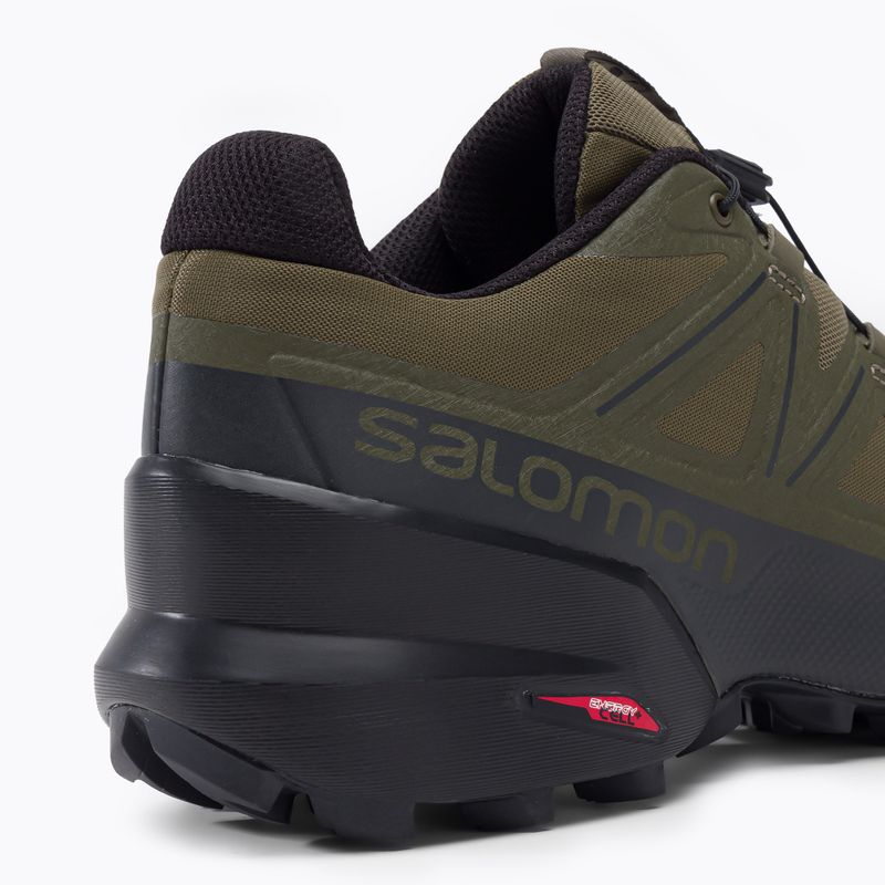 Salomon Speedcross 5 Wide green men's trail shoes L40981300 8