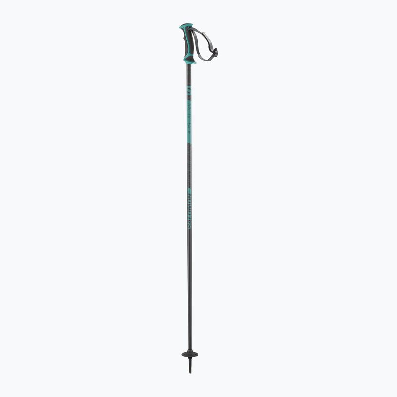 Salomon Arctic Lady ski poles grey/green 6