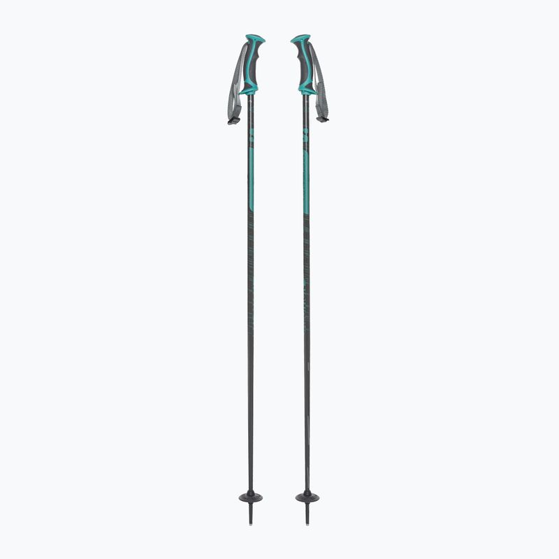 Salomon Arctic Lady ski poles grey/green