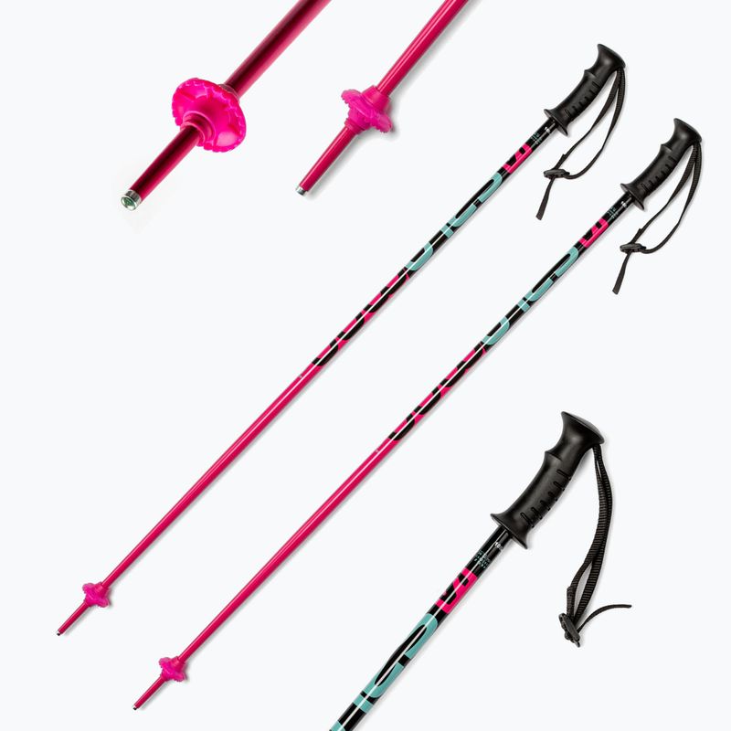 Salomon Kaloo Jr children's ski poles pink L41174700 6