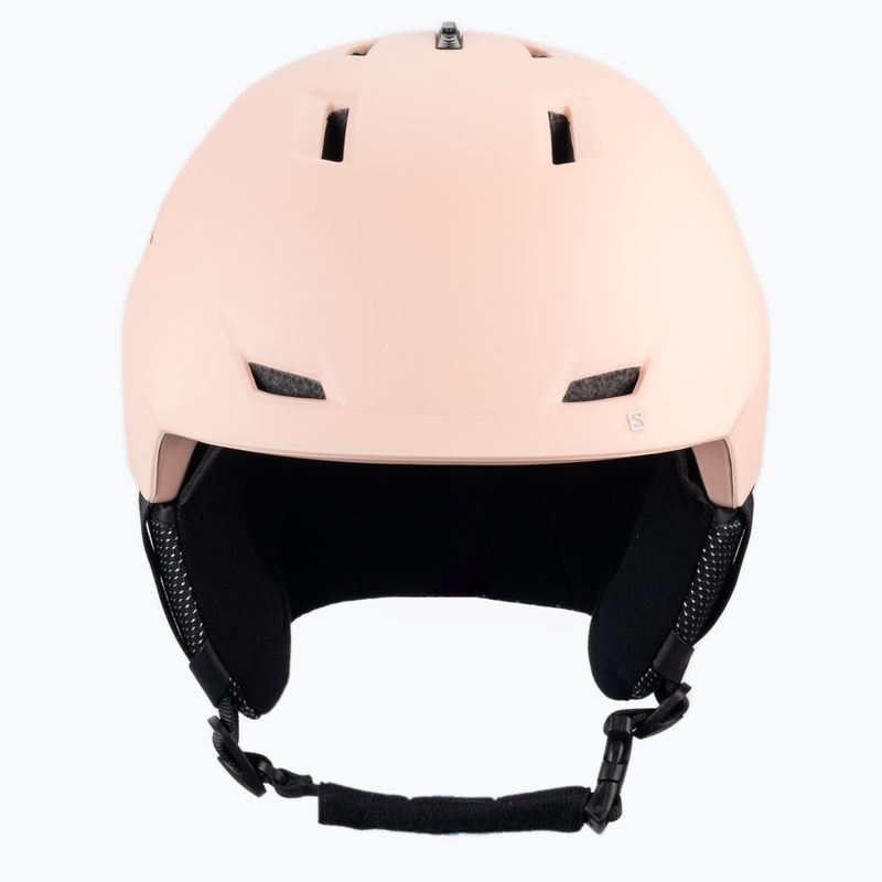 Women's ski helmet Salomon Icon Lt pink L41160500 2