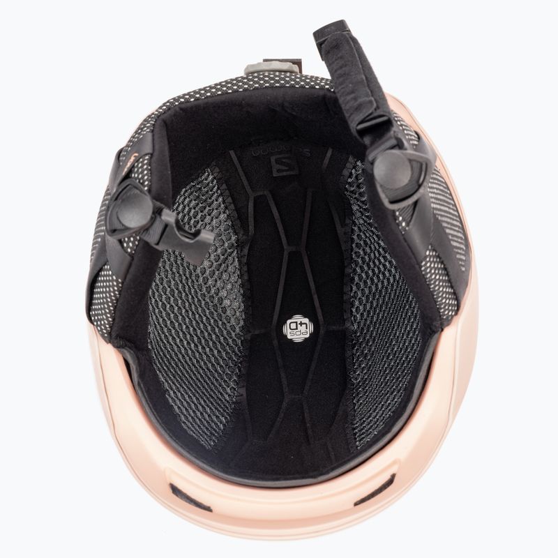 Women's ski helmet Salomon Icon Lt pink L41160500 5