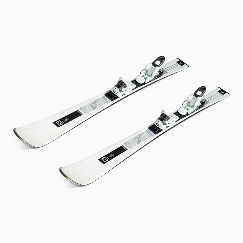 Women's downhill skis Salomon S/Max W 6 + M10 GW white L41135200/L4113260010 4