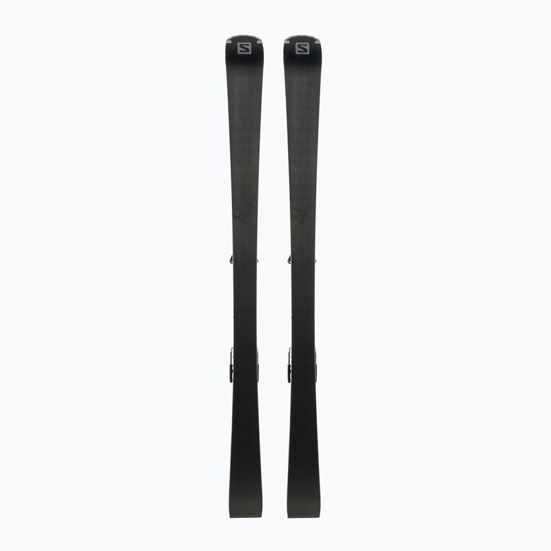 Women's downhill skis Salomon S/Max W 10 + M11 GW black L41135000/L4113210010 3