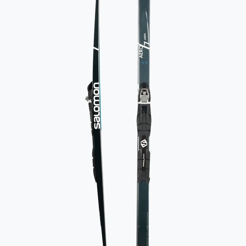 Salomon Aero 7 Eskin + Prolink Access cross-country ski black/red L412131PM 5