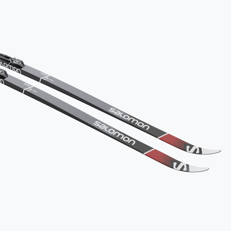 Salomon Aero 7 Eskin + Prolink Access cross-country ski black/red L412131PM 11