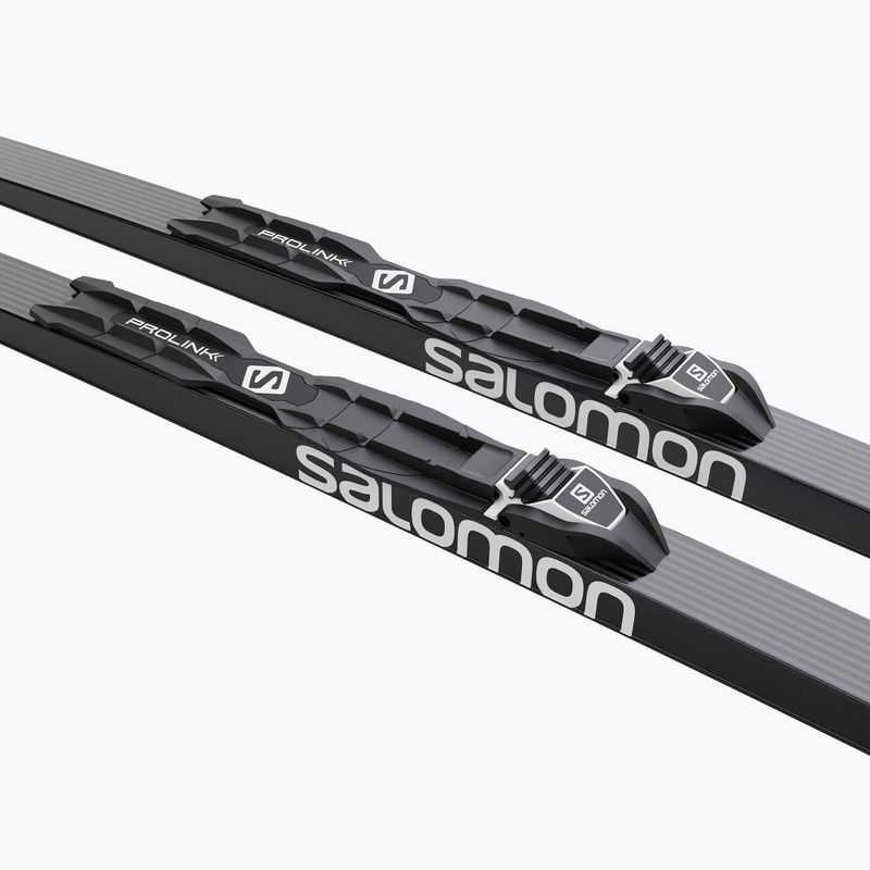 Salomon Aero 7 Eskin + Prolink Access cross-country ski black/red L412131PM 12