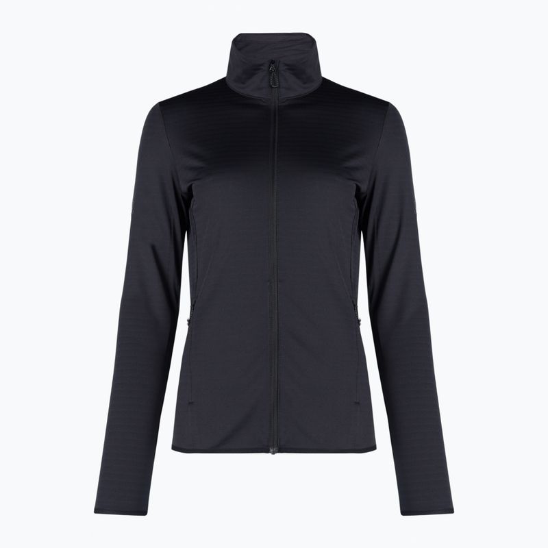 Women's Salomon Outrack Full Zip Mid fleece sweatshirt black LC1358200