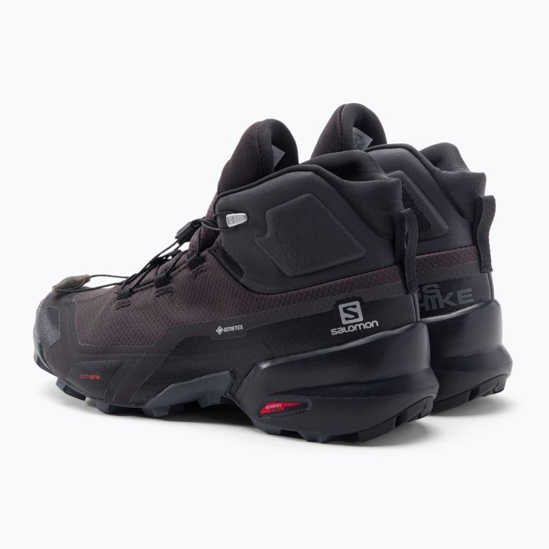 Salomon Cross Hike Mid Gore-Tex men's trekking shoes black L41118500 4