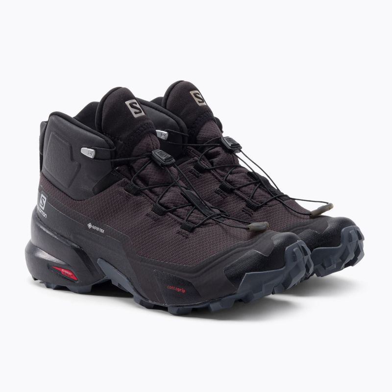 Salomon Cross Hike Mid Gore-Tex men's trekking shoes black L41118500 6