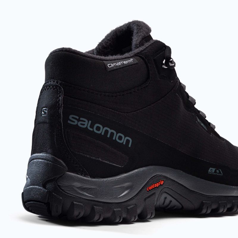 Salomon Shelter CS WP men's trekking boots black L41110400 8