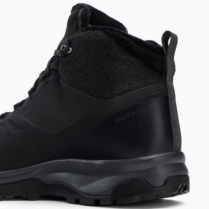 Women's trekking boots Salomon Outsnap CSWP black L41110100 10