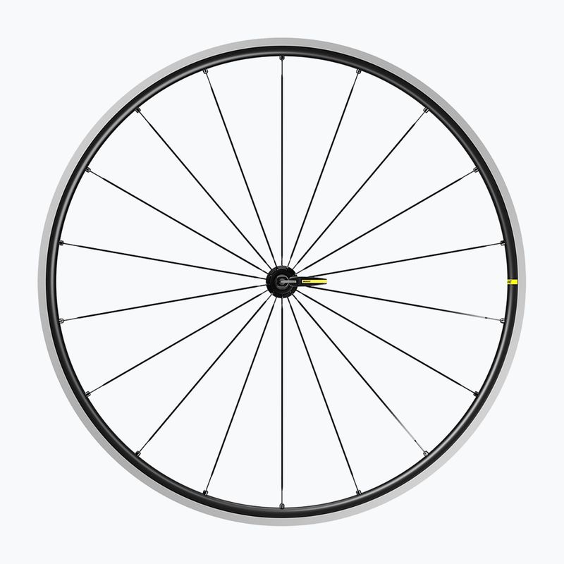 Mavic Ksyrium S black/silver front bicycle wheel F9019101