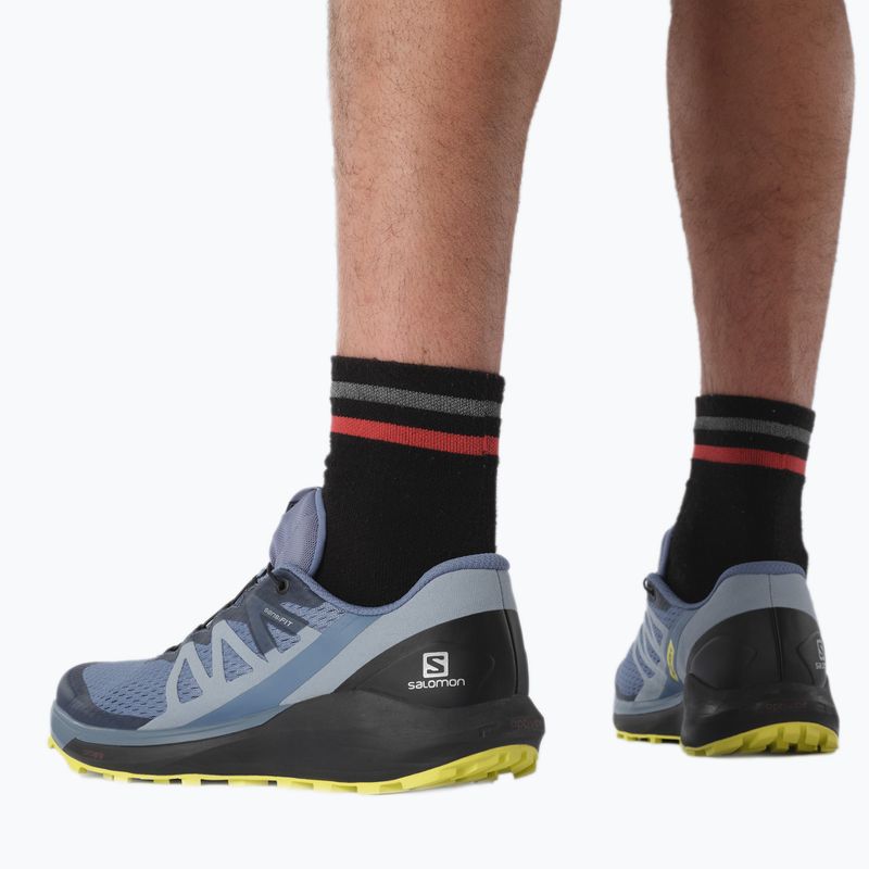 Men's running shoes Salomon Sense Ride 4 blue L41210400 4