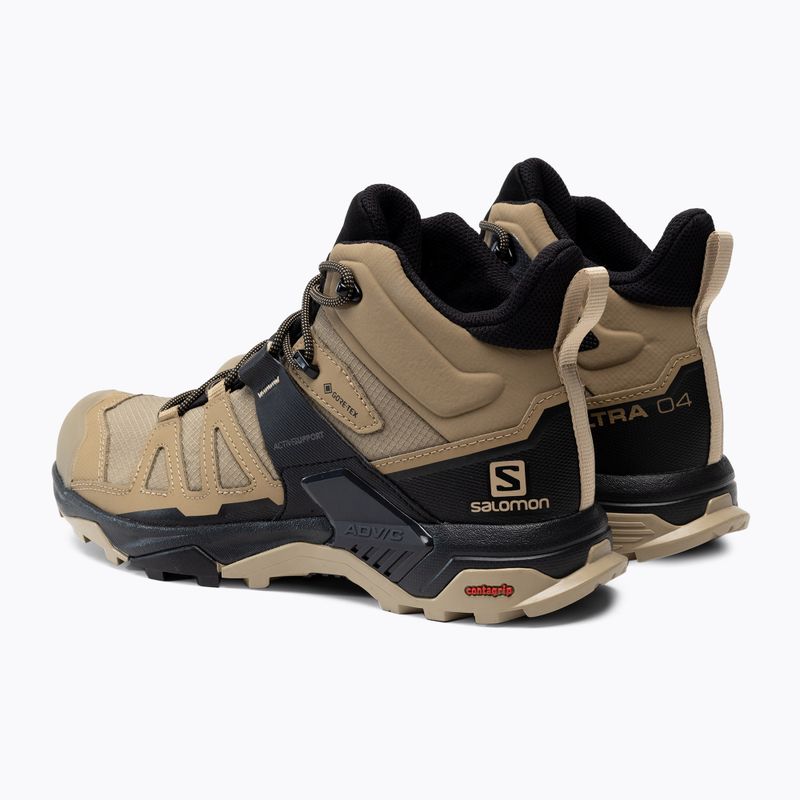 Men's trekking boots Salomon X Ultra 4 MID GTX brown L41294100 3